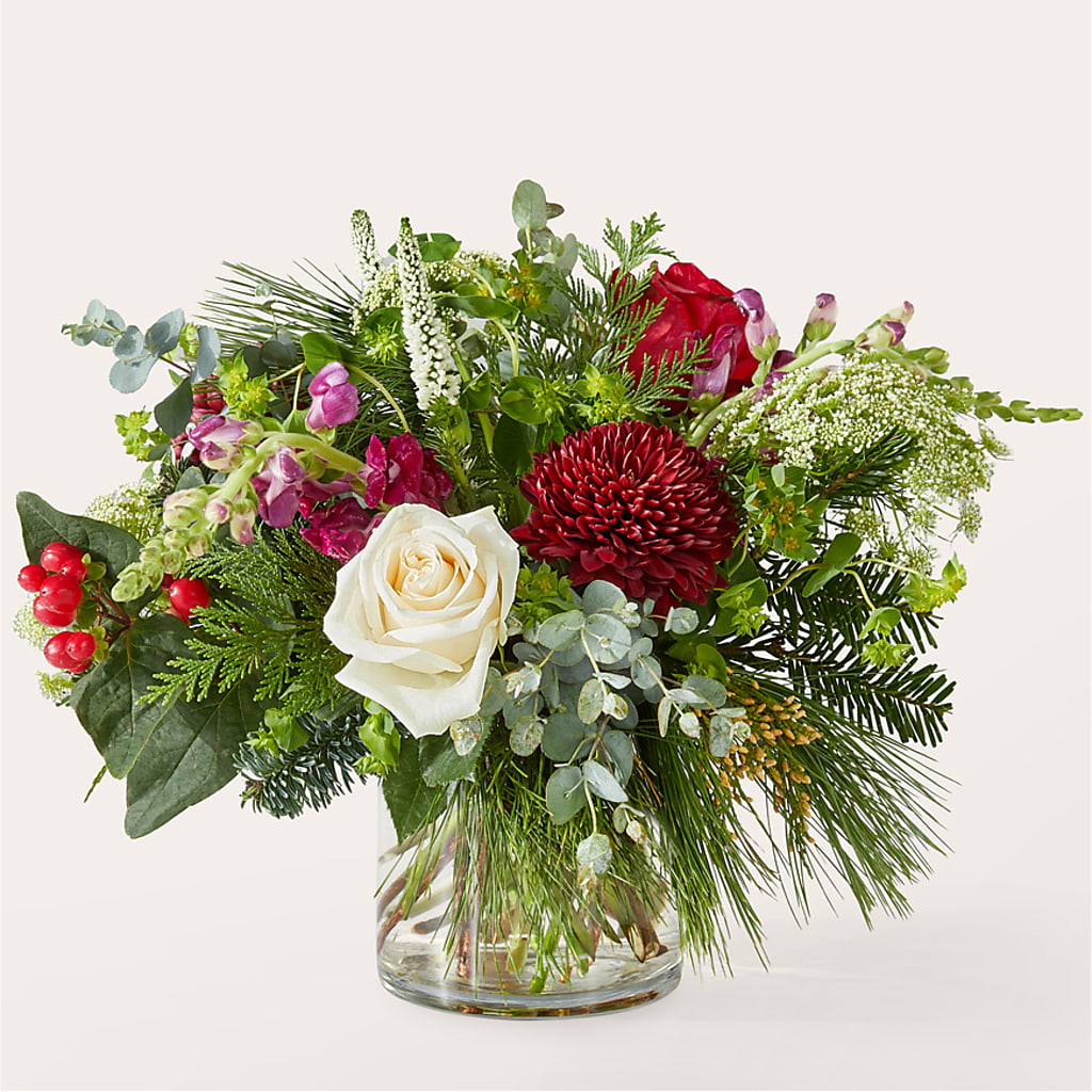 Cranberry Fizz Bouquet – Sammy Wammy Floral, Montgomery IL