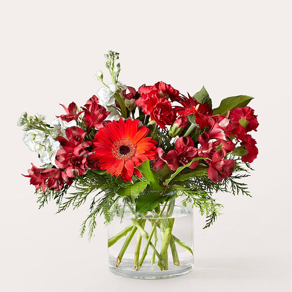 Holidaisy Bouquet – Sammy Wammy Floral, Montgomery IL
