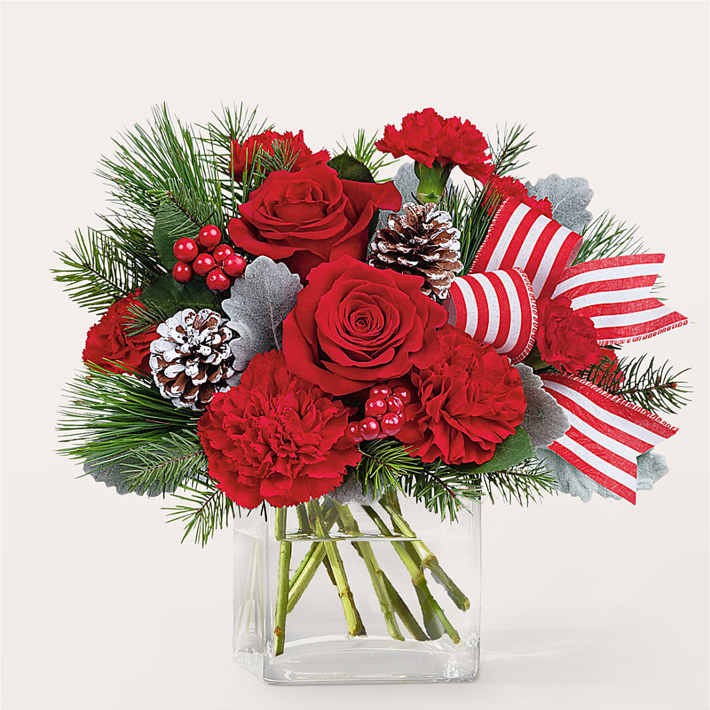 Baking Spirits Bright Bouquet – Sammy Wammy Floral, Montgomery IL
