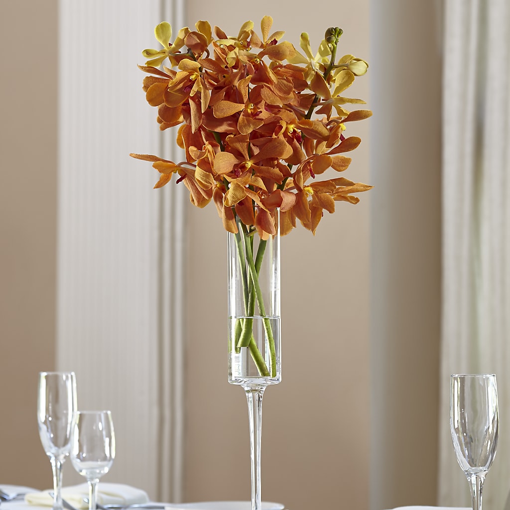 Orange Mokara Bouquet – Sammy Wammy Floral, Montgomery IL