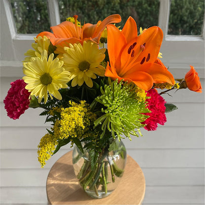 Bold & Bright – A Florist Original –  Sammy Wammy Floral, Montgomery IL