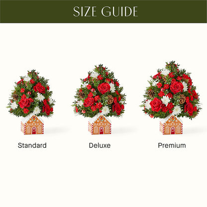 Spiced Gingerbread Tree –  Sammy Wammy Floral, Montgomery IL