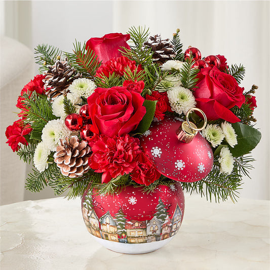 Christmas Carols Ornament –  Sammy Wammy Floral, Montgomery IL
