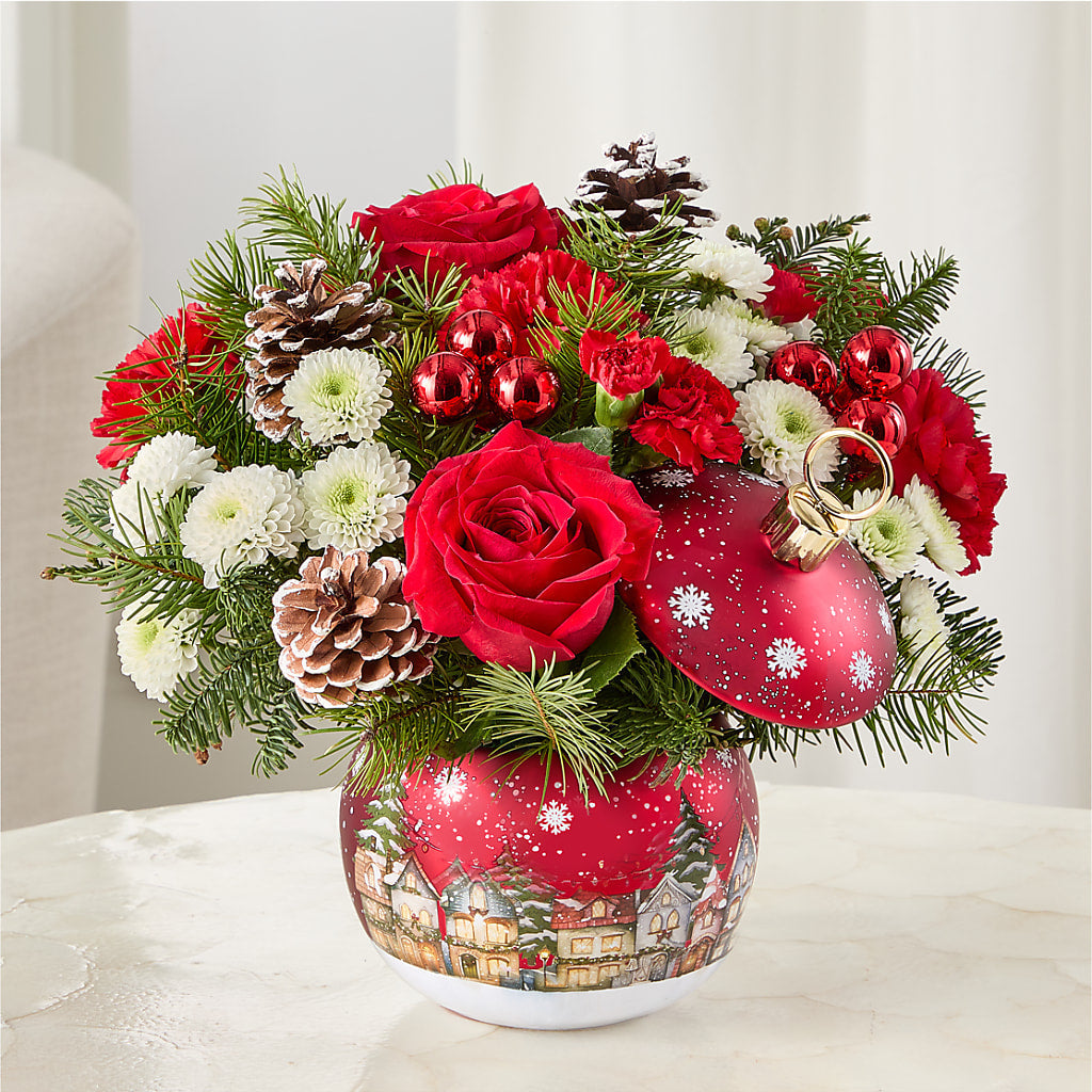 Christmas Carols Ornament –  Sammy Wammy Floral, Montgomery IL