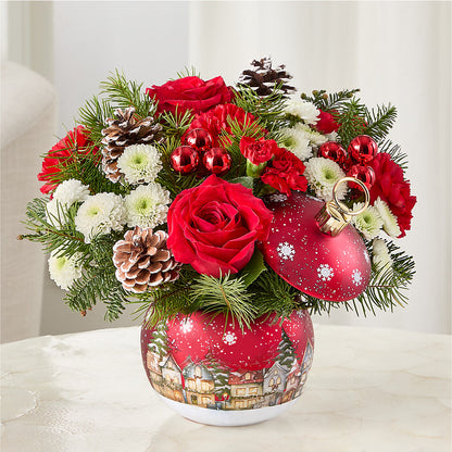 Christmas Carols Ornament –  Sammy Wammy Floral, Montgomery IL
