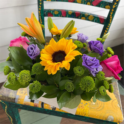 Best Day Box Bouquet –  Sammy Wammy Floral, Montgomery IL