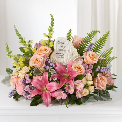 Gentle Light Arrangement –  Sammy Wammy Floral, Montgomery IL