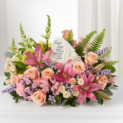 Gentle Light Arrangement –  Sammy Wammy Floral, Montgomery IL