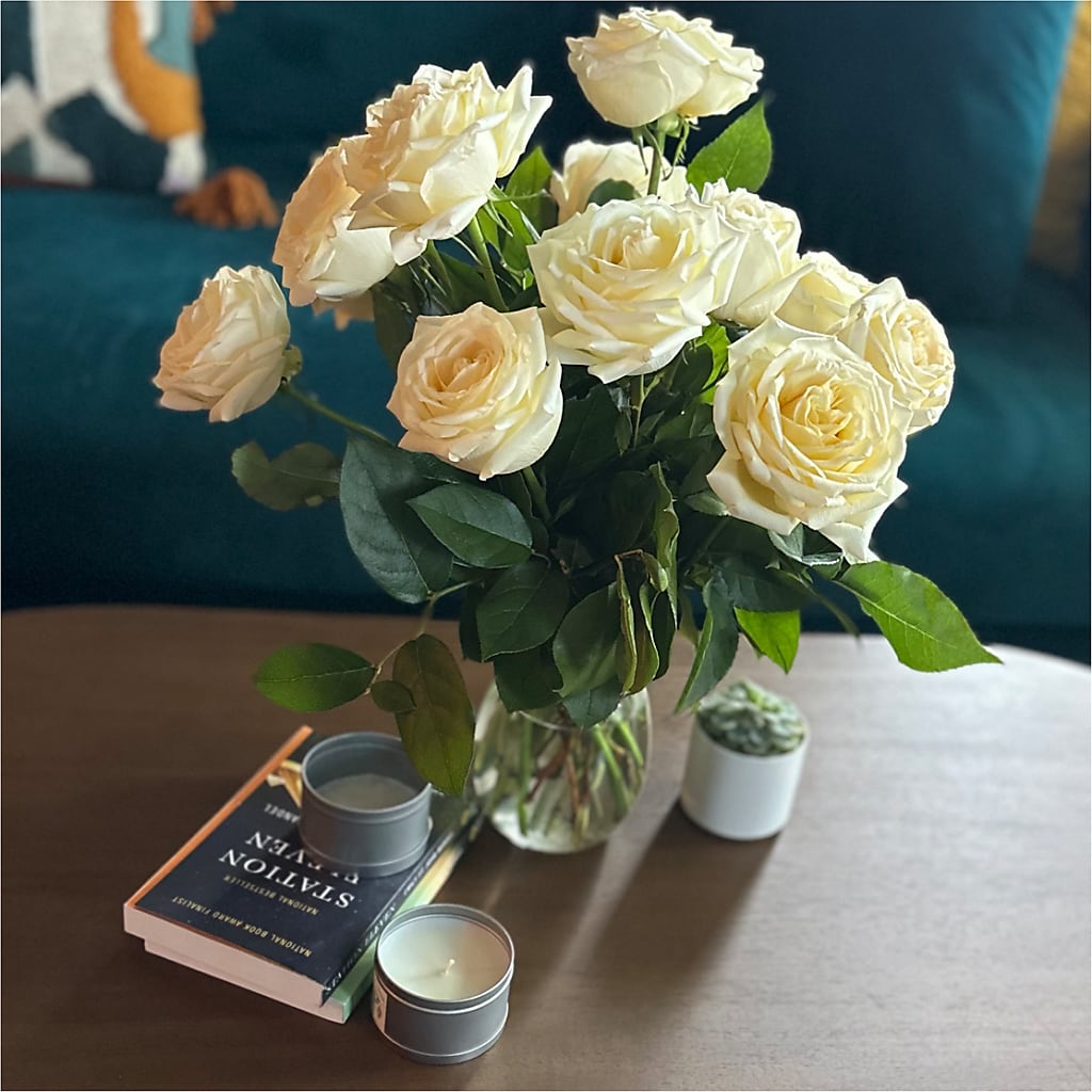 Long Stem Yellow Rose Bouquet –  Sammy Wammy Floral, Montgomery IL
