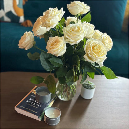 Long Stem Yellow Rose Bouquet –  Sammy Wammy Floral, Montgomery IL