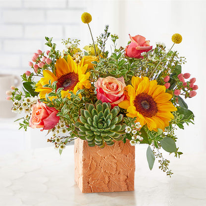 Sunflower Season Bouquet –  Sammy Wammy Floral, Montgomery IL