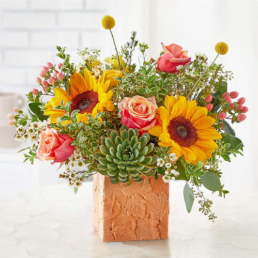 Sunflower Season Bouquet –  Sammy Wammy Floral, Montgomery IL