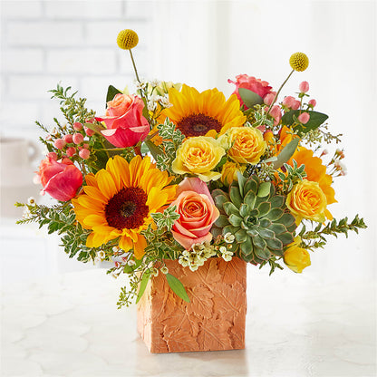 Sunflower Season Bouquet –  Sammy Wammy Floral, Montgomery IL