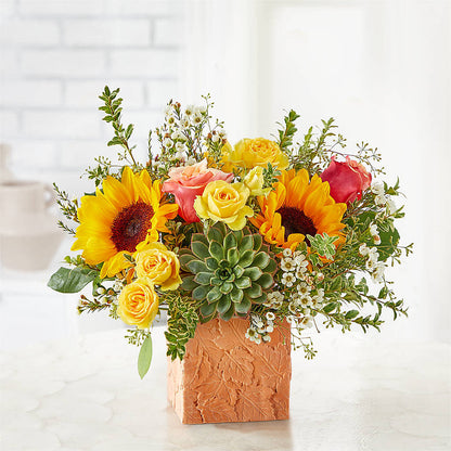 Sunflower Season Bouquet –  Sammy Wammy Floral, Montgomery IL