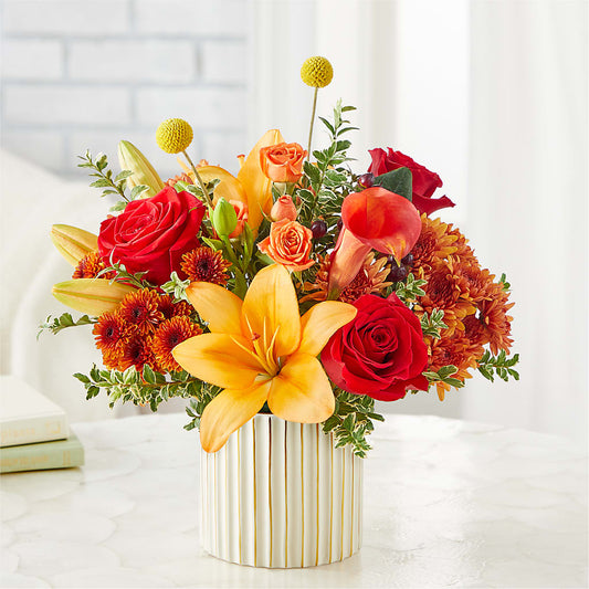 Scarlet Skies Bouquet –  Sammy Wammy Floral, Montgomery IL