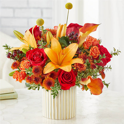 Scarlet Skies Bouquet –  Sammy Wammy Floral, Montgomery IL