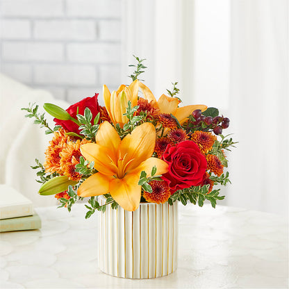 Scarlet Skies Bouquet –  Sammy Wammy Floral, Montgomery IL
