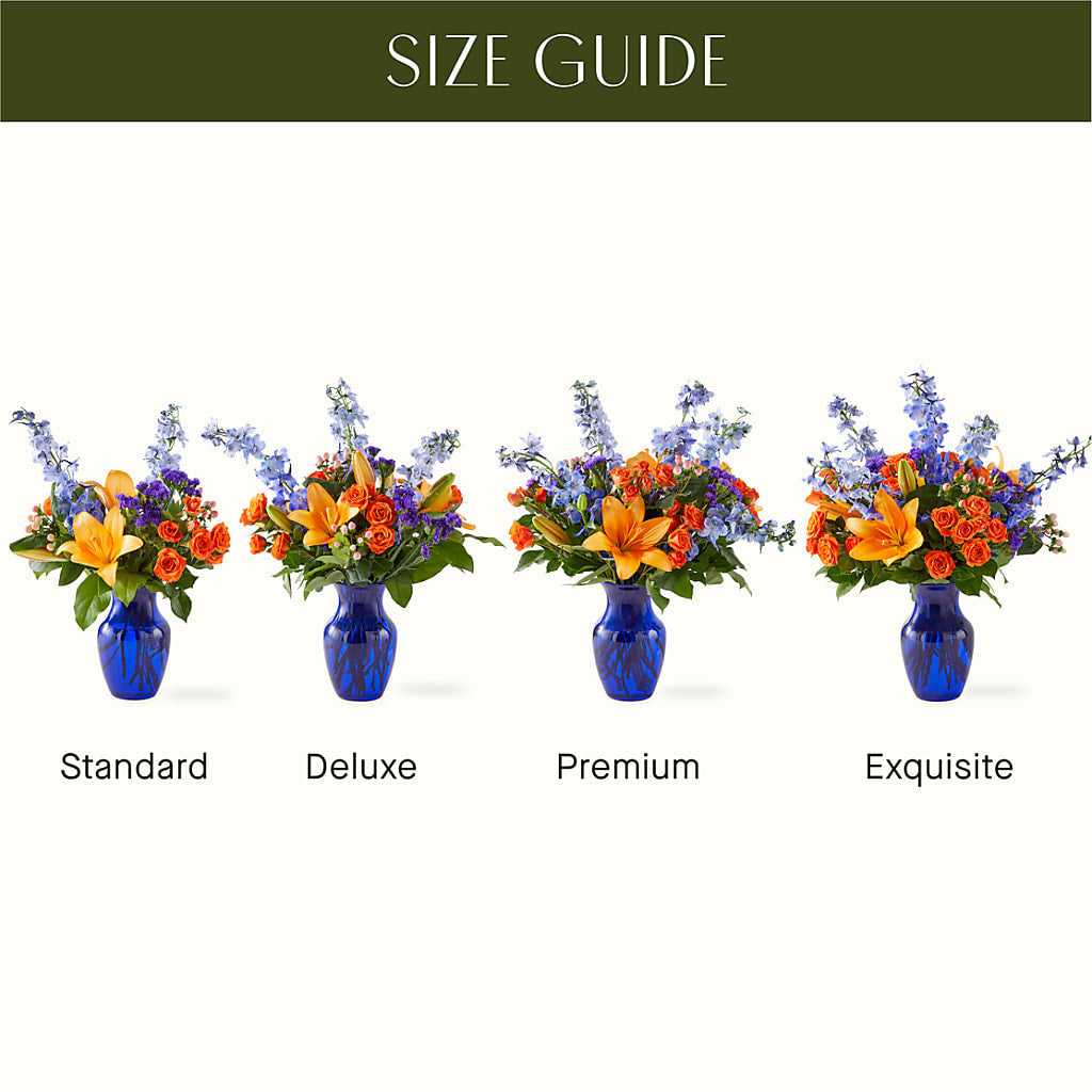 Radiant Citrus Bouquet –  Sammy Wammy Floral, Montgomery IL