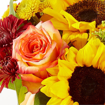 Golden Gourd Pumpkin Bouquet –  Sammy Wammy Floral, Montgomery IL