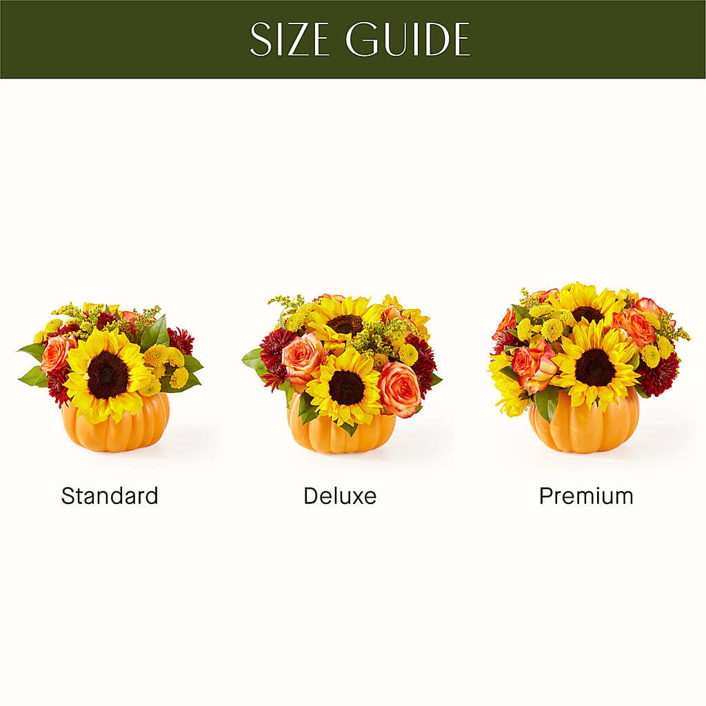 Golden Gourd Pumpkin Bouquet –  Sammy Wammy Floral, Montgomery IL