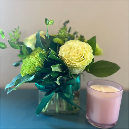 Emerald Forest Bouquet –  Sammy Wammy Floral, Montgomery IL