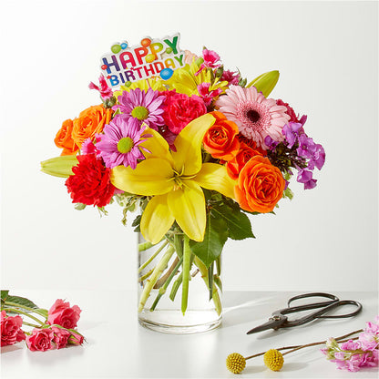 Cue the Confetti - A Florist Original –  Sammy Wammy Floral, Montgomery IL
