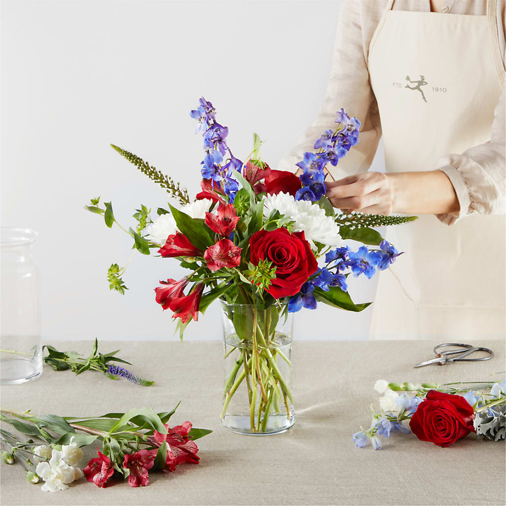 Star Spangled - A Florist Original –  Sammy Wammy Floral, Montgomery IL