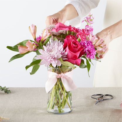 Pink Ribbon - A Florist Original –  Sammy Wammy Floral, Montgomery IL