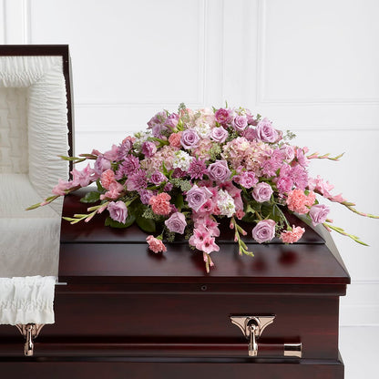 Immorata Casket Spray –  Sammy Wammy Floral, Montgomery IL