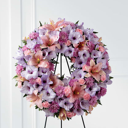 Beloved Friend Wreath –  Sammy Wammy Floral, Montgomery IL