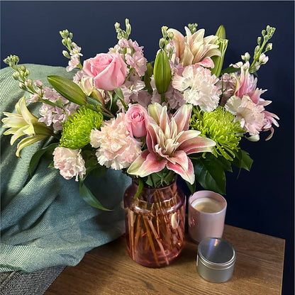 Pretty in Pink Bouquet –  Sammy Wammy Floral, Montgomery IL