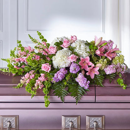 Life's Gratitude Casket Spray –  Sammy Wammy Floral, Montgomery IL