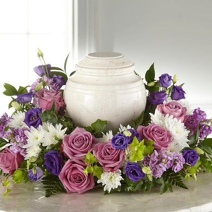 Blooming Sympathy Cremation Adornment –  Sammy Wammy Floral, Montgomery IL