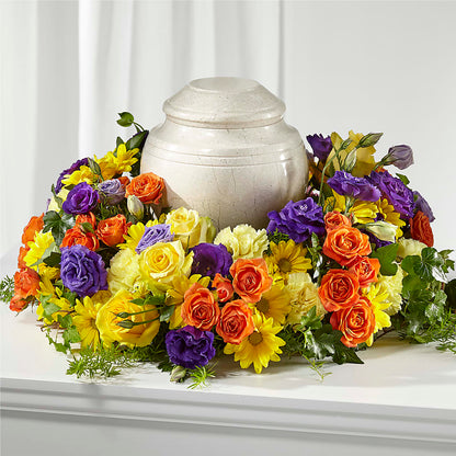 Blossoms of Remembrance Cremation Adornment –  Sammy Wammy Floral, Montgomery IL