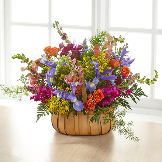 Garden of Life Basket –  Sammy Wammy Floral, Montgomery IL