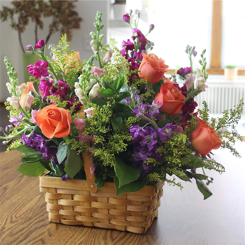 Garden of Life Basket –  Sammy Wammy Floral, Montgomery IL
