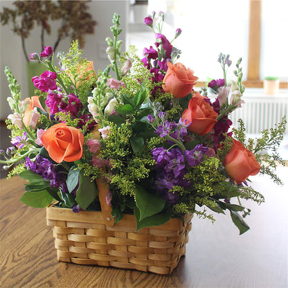 Garden of Life Basket –  Sammy Wammy Floral, Montgomery IL