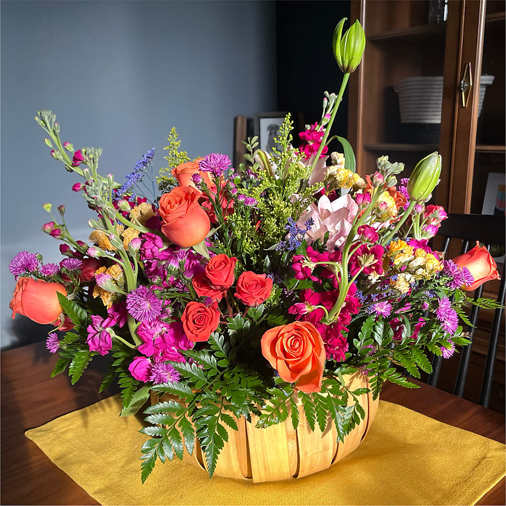 Garden of Life Basket –  Sammy Wammy Floral, Montgomery IL
