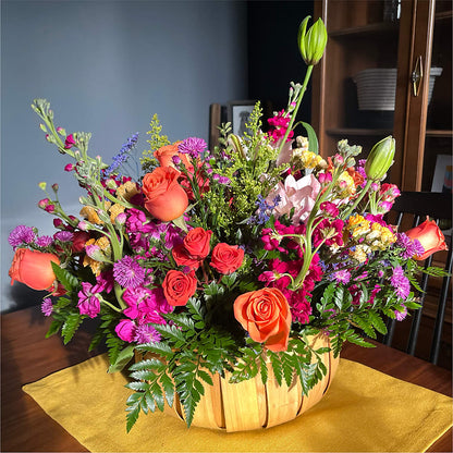 Garden of Life Basket –  Sammy Wammy Floral, Montgomery IL