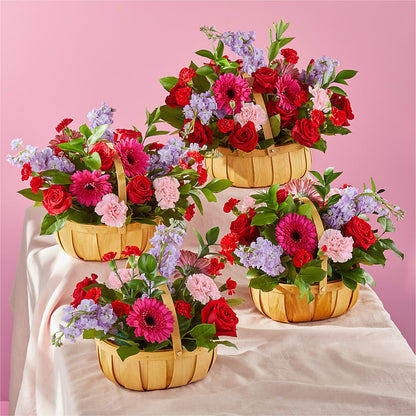 Pink Picnic Basket –  Sammy Wammy Floral, Montgomery IL