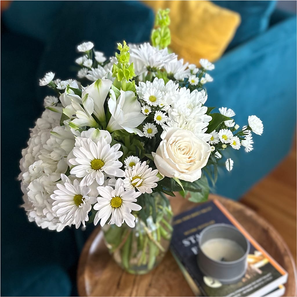 Classic Ivory – A Florist Original –  Sammy Wammy Floral, Montgomery IL