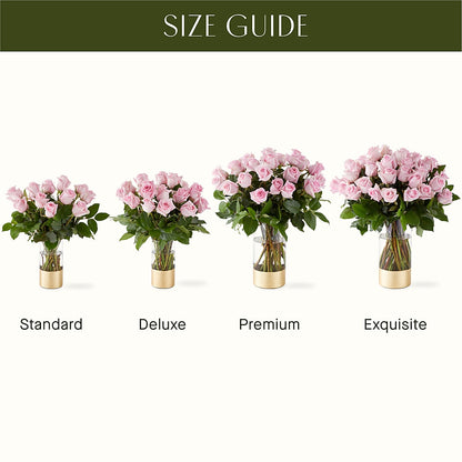 Picture Perfect Pink Rose Bouquet –  Sammy Wammy Floral, Montgomery IL