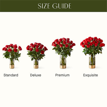 Classic Love Red Rose Bouquet –  Sammy Wammy Floral, Montgomery IL