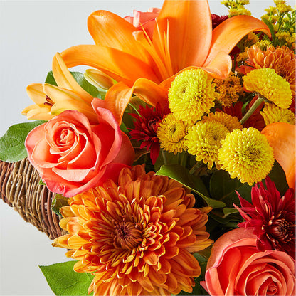 Bouquet of Blessings Cornucopia –  Sammy Wammy Floral, Montgomery IL