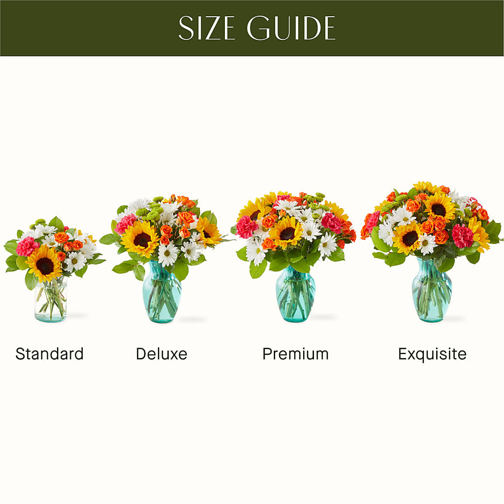 Sun-drenched Blooms Bouquet –  Sammy Wammy Floral, Montgomery IL