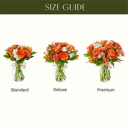 Apricot Glow Bouquet –  Sammy Wammy Floral, Montgomery IL