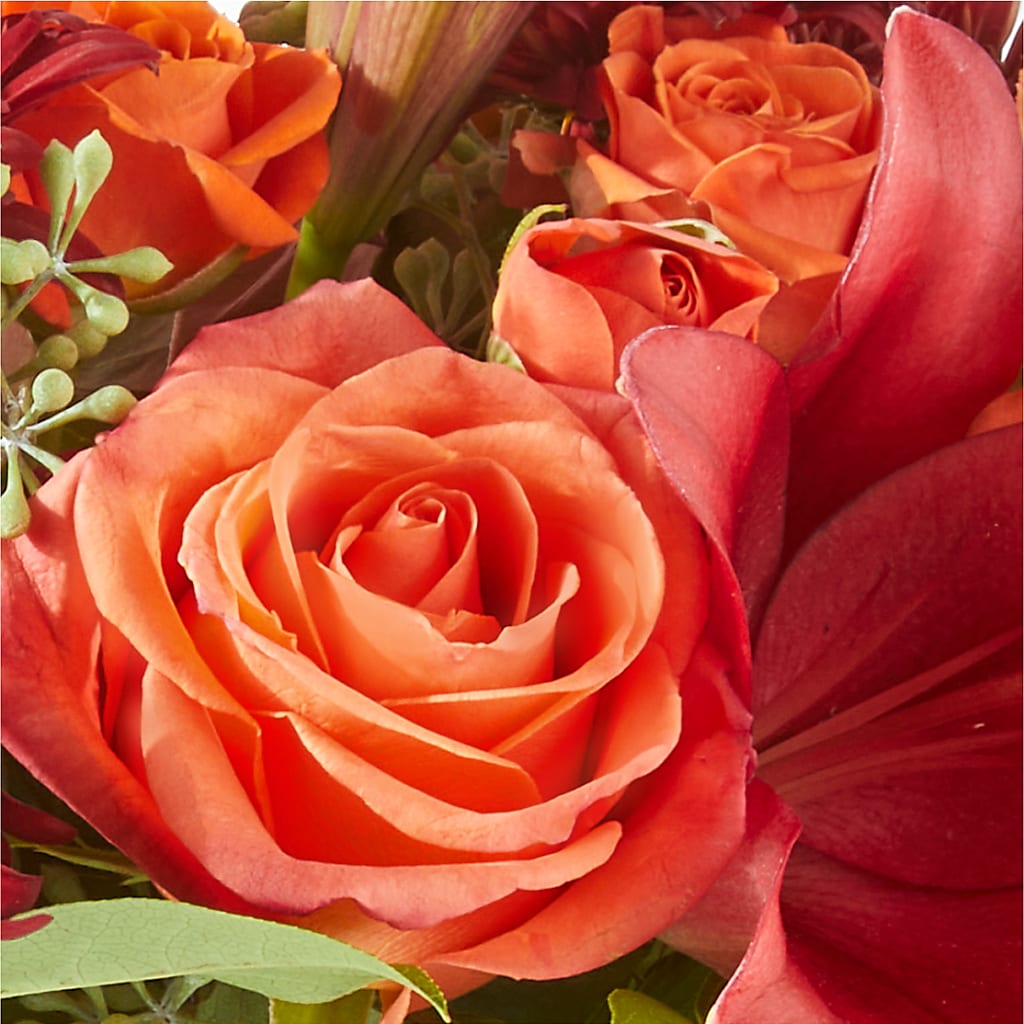 Crimson Leaves Bouquet –  Sammy Wammy Floral, Montgomery IL