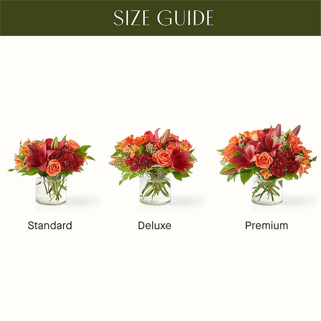 Crimson Leaves Bouquet –  Sammy Wammy Floral, Montgomery IL