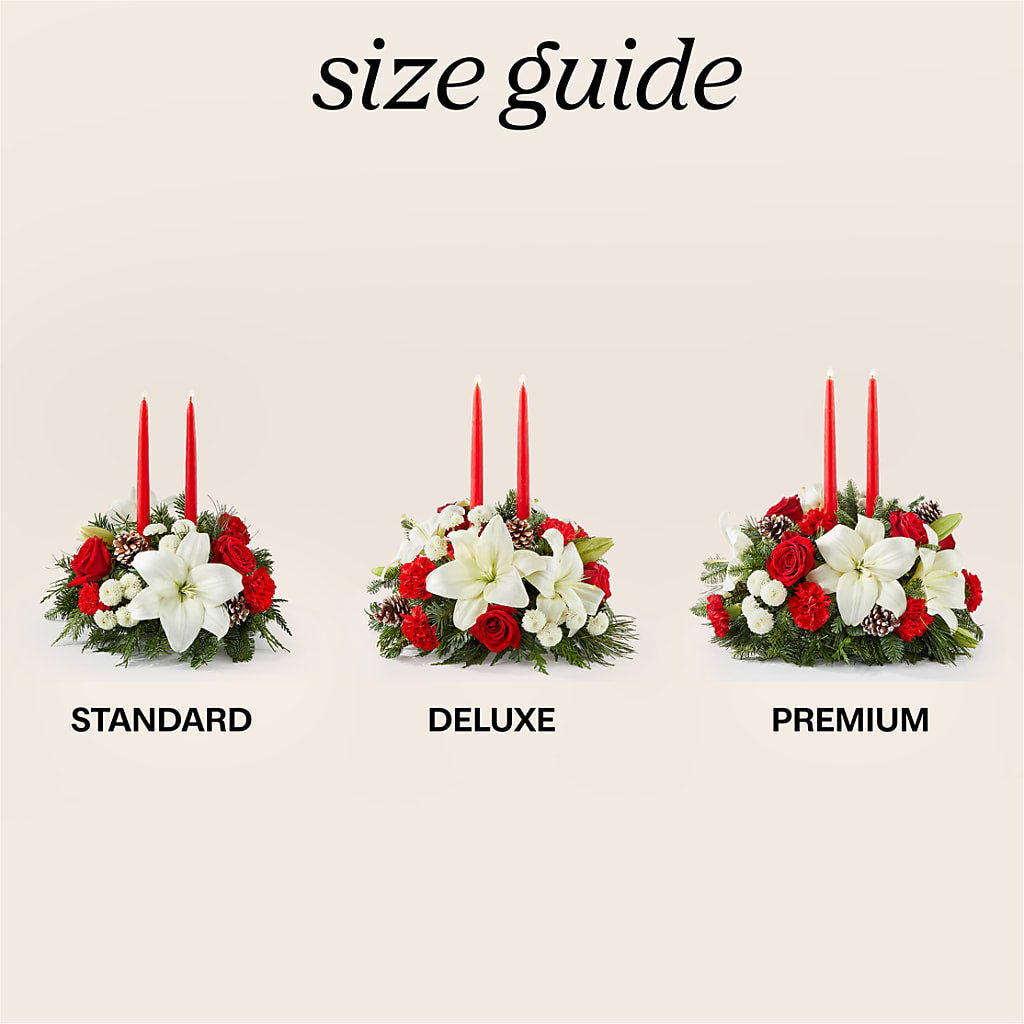 Seasonal Festivities Centerpiece –  Sammy Wammy Floral, Montgomery IL
