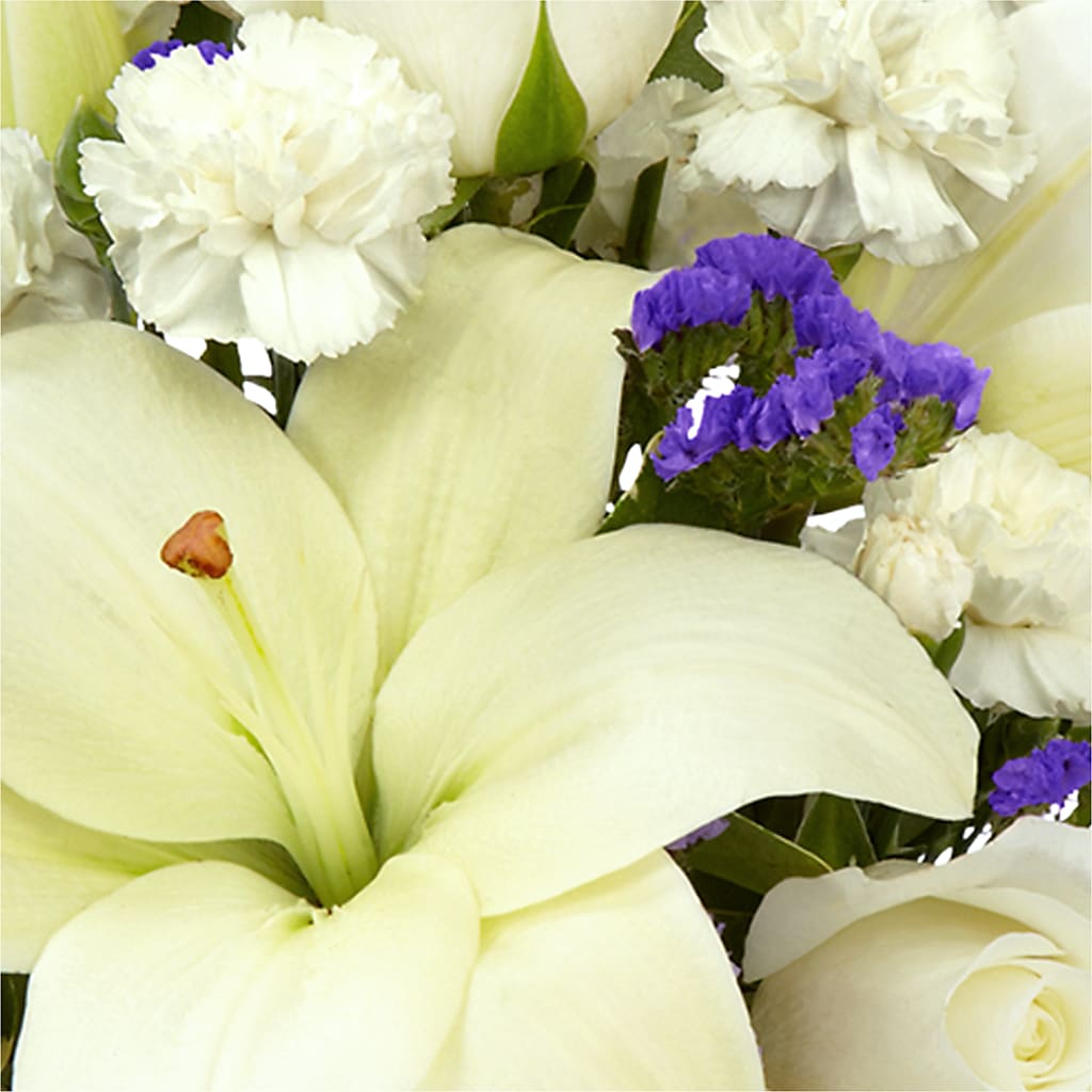 Sapphire Rush Bouquet –  Sammy Wammy Floral, Montgomery IL